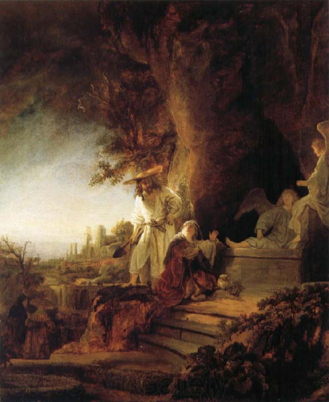 REMBRANDT Harmenszoon van Rijn The Risen Christ Appearing to Mary Magdalene Spain oil painting art